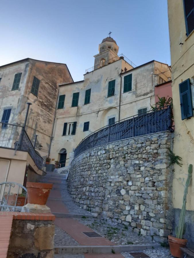 Appartamento Nel Borgo Con Splendida Vista Sul Mare Cervo Exteriér fotografie